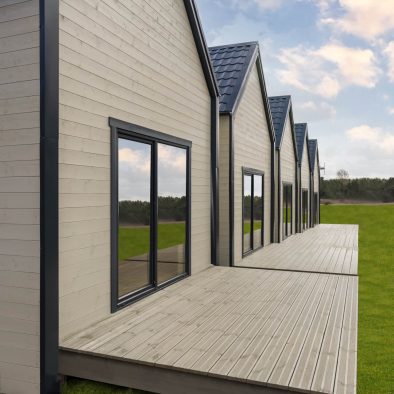 Nowe domki kilometr od morza w jastrzębiej górze / tupadłach