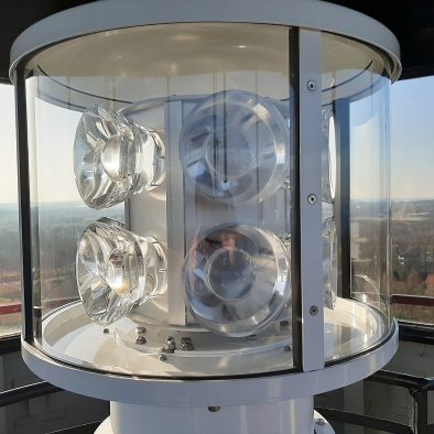 Lampa w latarni morskiej Rozewie